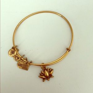 Alex and Ani Lotus flower bracelet
